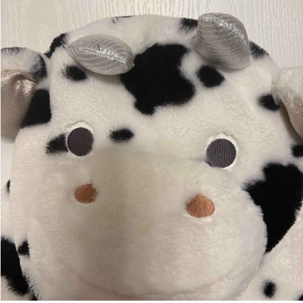 Fun Cozy Critter His/Her Wrap - Black and White Cow Print